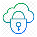Cloud Lock  Icon