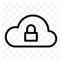 Cloud lock  Icon