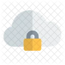 Cloud lock  Icon