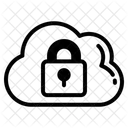 Cloud lock  Icon