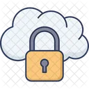 Cloud Locked  Icon