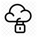 Cloud locked  Icon