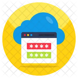 Cloud Login  Icon