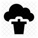 Wolke Korb Mulleimer Symbol