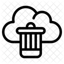 Cloud Loschen Loschen Entfernen Symbol