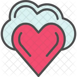 Cloud Love Logo Icon