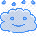 Cloud Love Cloud Weather Icon