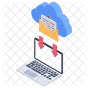 Cloud Email Cloud Computing Cloud Technology Icon