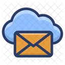 Cloud Message Cloud Mail Cloud Services Icon