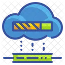 Cloud Mail Upload  Icon