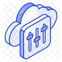 Cloud Setting Management Icon