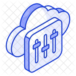 Cloud Maintenance  Icon