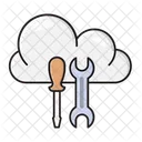 Cloud Maintenance  Icon
