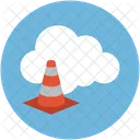 Cloud Online Building Icon