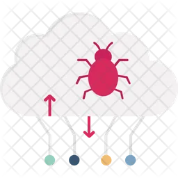 Cloud Malware  Icon