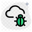 Cloud Malware Icon