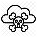Cloud Virus Icon