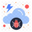 Cloud Malware  Icon