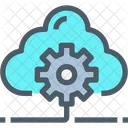 Cloud Process Management Icon