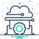 Cloud Management Access Connection Icon