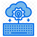 Data Cloud Internet Icon