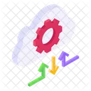 Cloud Setting Cloud Configuration Cloud Management Icon