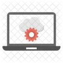 Cloud System Optimization Icon