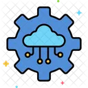 Cloud Management Cloud Computing Cloud Setting Icon