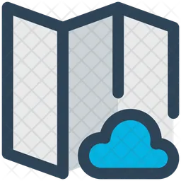 Cloud map  Icon