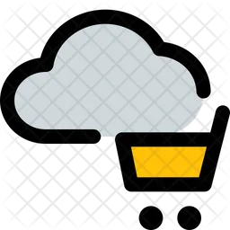 Cloud Market  Icon