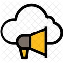 Cloud Marketing  Icon
