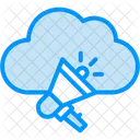 Cloud Marketing Business Seo Icon