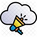 Cloud Marketing Business Seo Icon