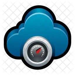 Cloud Measured Service  Icon