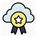 Cloud Medal  Icon