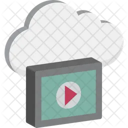 Cloud Media  Icon