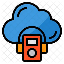 Cloud media  Icon