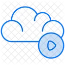 Cloud media  Icon