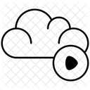 Cloud media  Icon