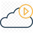 Cloud Medien Spielen Symbol