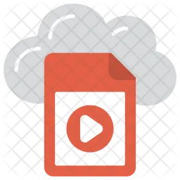 Cloud-Mediendatei  Symbol