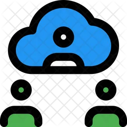 Cloud Meeting  Icon