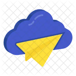 Cloud Message  Icon