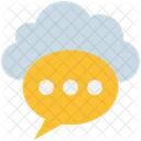 Cloud Computing Message Icon