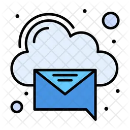 Cloud Message  Icon