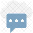 Cloud Notification Cloud Computing Chat Bubble Icon