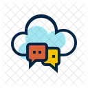 Cloud Messaging  Icon