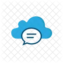 Cloud Messaging Cloud Chat Cloud Conversation アイコン