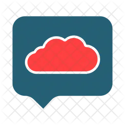 Cloud Messaging  Icon