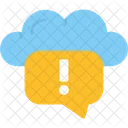 Cloud Messaging Information Messaging Icon